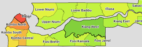 Gambia Administrative Division