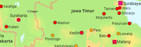 Indonesia Cities and Urban Settlements
