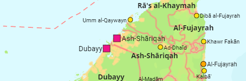 United Arab Emirates Cities