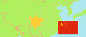 Sìchuān (China) Map