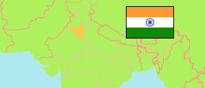 Haryāna (India) Map