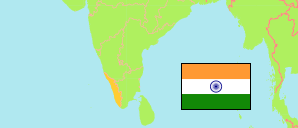 Kerala (India) Map