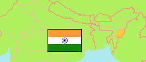 Manipur (India) Map