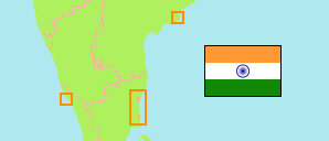 Puducherry / Pondicherry (India) Map
