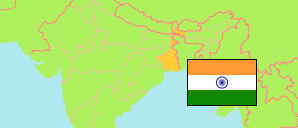 West Bengal (India) Map