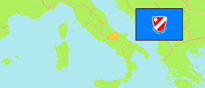 Molise (Italy) Map