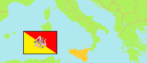 Sicilia / Sicily (Italy) Map