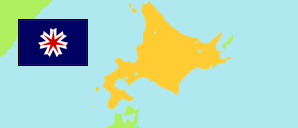 Hokkaidō (Japan) Map