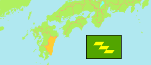 Miyazaki (Japan) Map