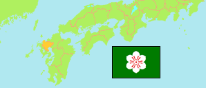 Saga (Japan) Map