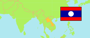 Laos Map