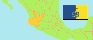 Jalisco (Mexico) Map