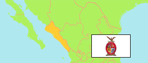 Sinaloa (Mexico) Map